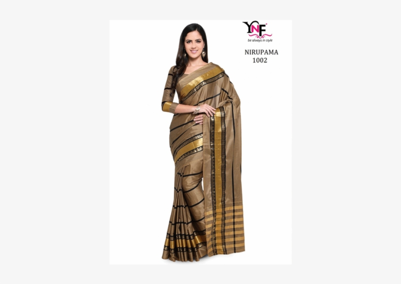 Cotton Silk Sarees - Sari, transparent png #8025727
