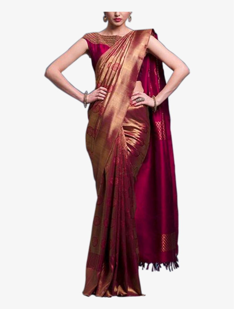 Graceful Multi Colored Soft Silk Printed Designer Sarees - Fancy Soft Silk Party Wear Silk Saree, transparent png #8026192