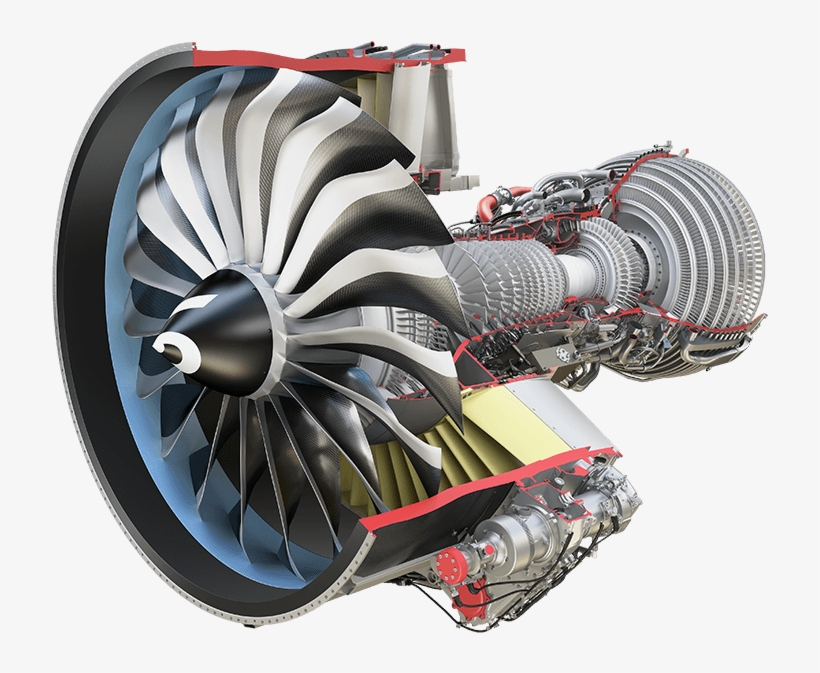 Jet Engine Png - Leap Engine Cutaway, transparent png #8026508