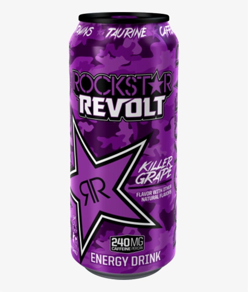 Rockstar Revolt Killer Grape - Rockstar Revolt Grape, transparent png #8026572