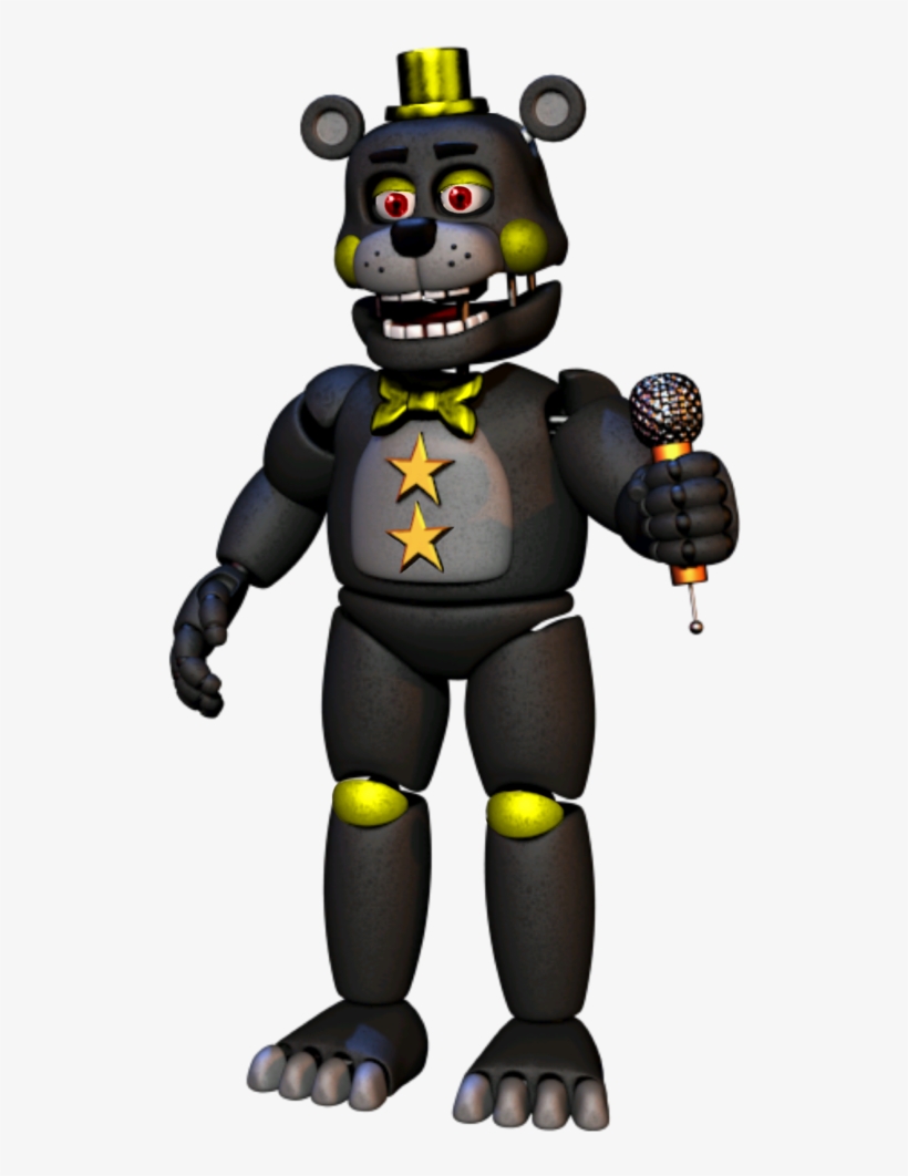 Rockstar Nightmare By Thefnafeditingmaster - Lefty From Five Nights At Freddy's, transparent png #8027197