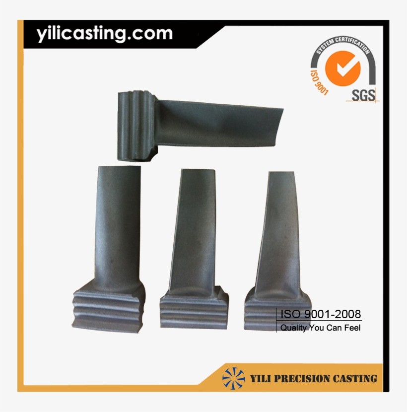 Vacuum Casting Nickel Based Alloy Turbine Blades Used - Inconel Turbine Blades, transparent png #8027198