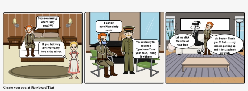 The Nose - Cartoon, transparent png #8027277