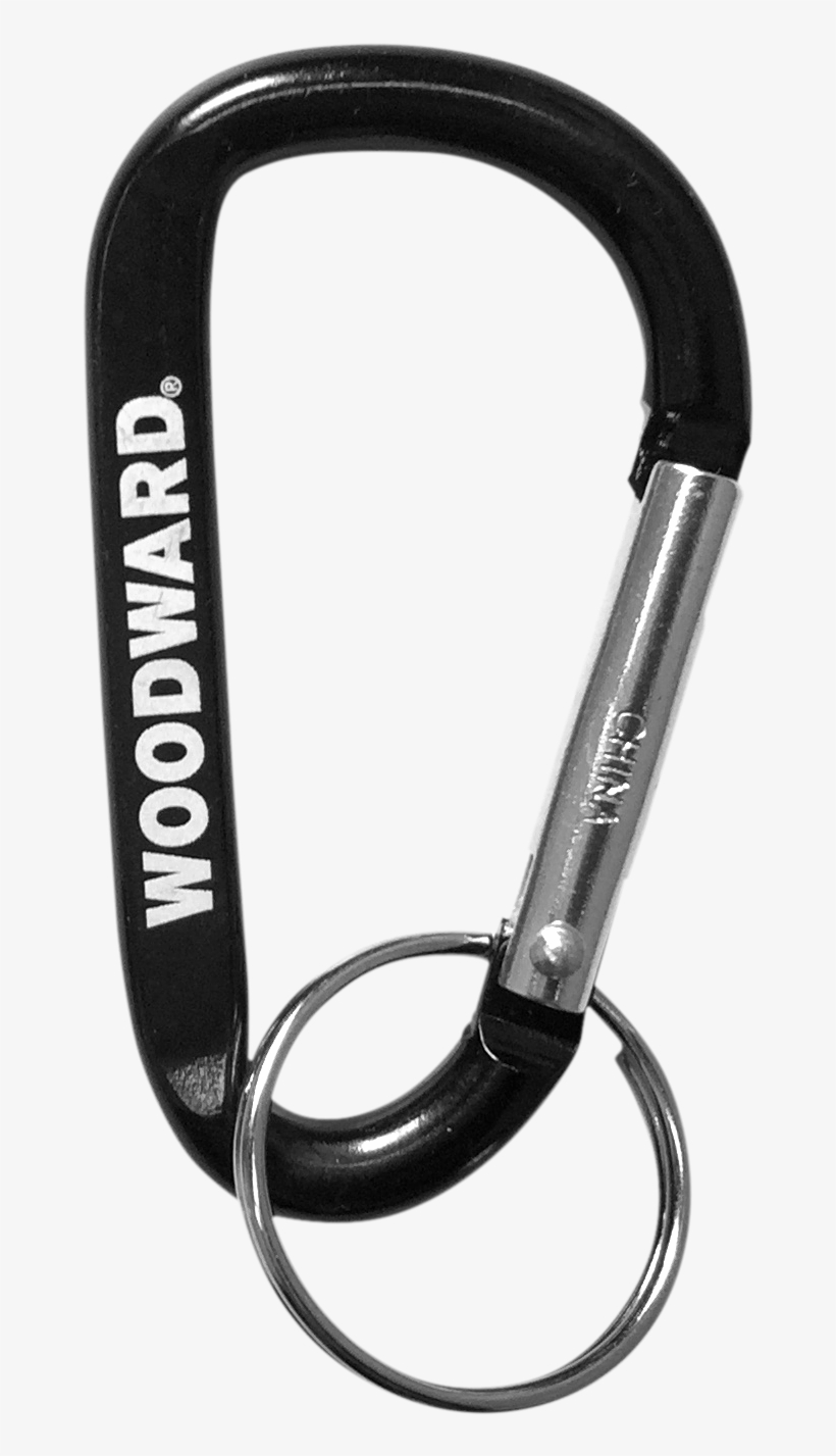 Woodward Keychain Carabiner - Carabiner, transparent png #8027605