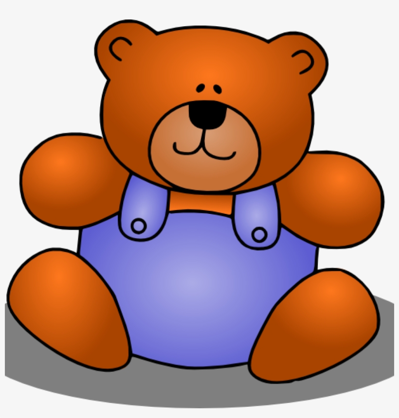Teddy Bear Clip Art Teddy Bear Clip Art At Clker Vector - Mini Teddy Bear Cartoon, transparent png #8027850