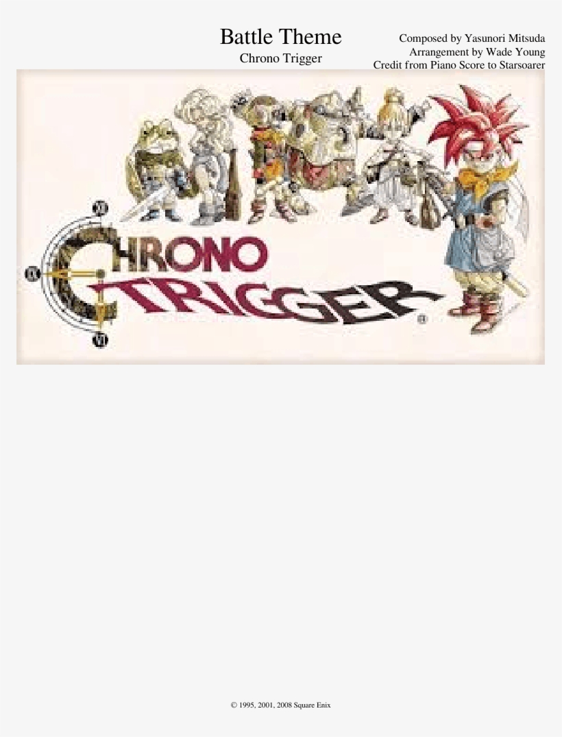 Battle Theme - Chrono Trigger - Chrono Trigger, transparent png #8028086