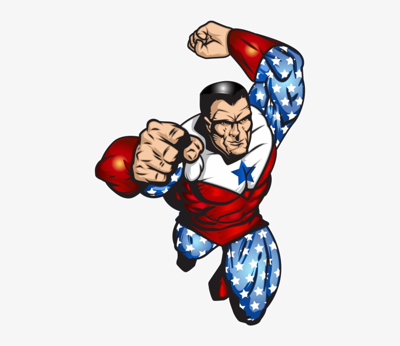 Download American Superhero Clipart Png Photo - Clip Art, transparent png #8028513