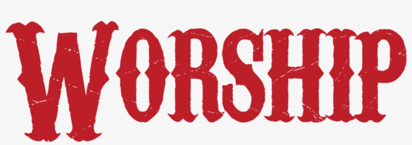 Worship Title - Graphic Design, transparent png #8028705