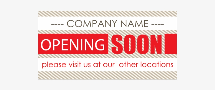 Coming Soon Please Visit Us At Our Other Locations - Modern, transparent png #8028816