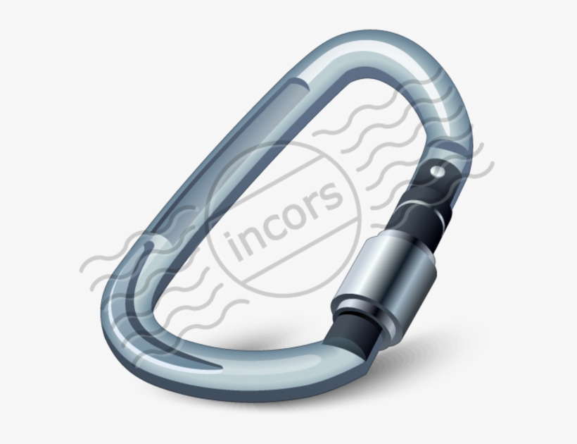 Carabiner Image - Carabiner, transparent png #8028849
