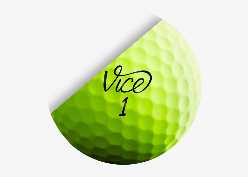 Extremely Soft, Matte Cast Urethane Cover With S2tg - Vice Golf, transparent png #8029224