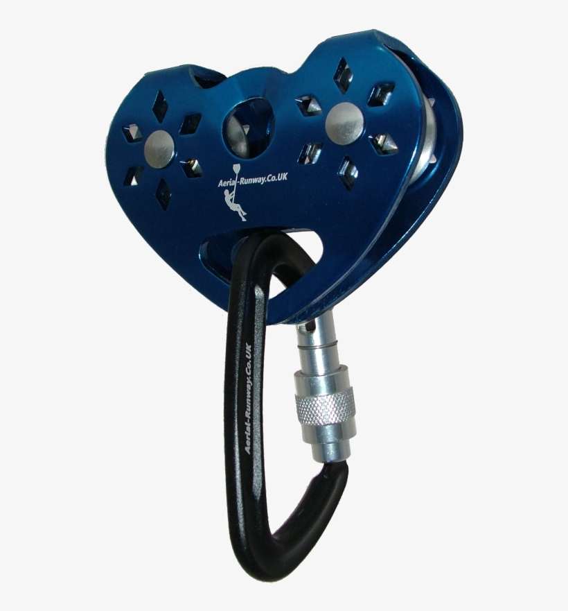 Cable Tandem Trolley & Carabiner Set - Heart, transparent png #8029301