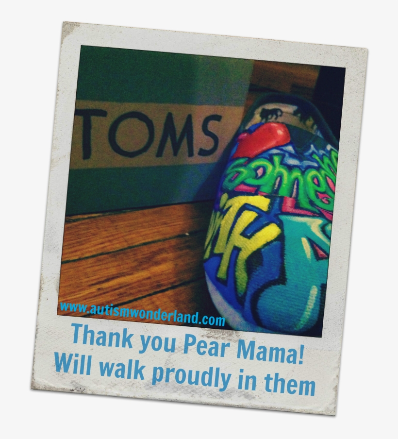Autism Awareness Toms By Pear Mama For Autismwonderland - Plank, transparent png #8029379