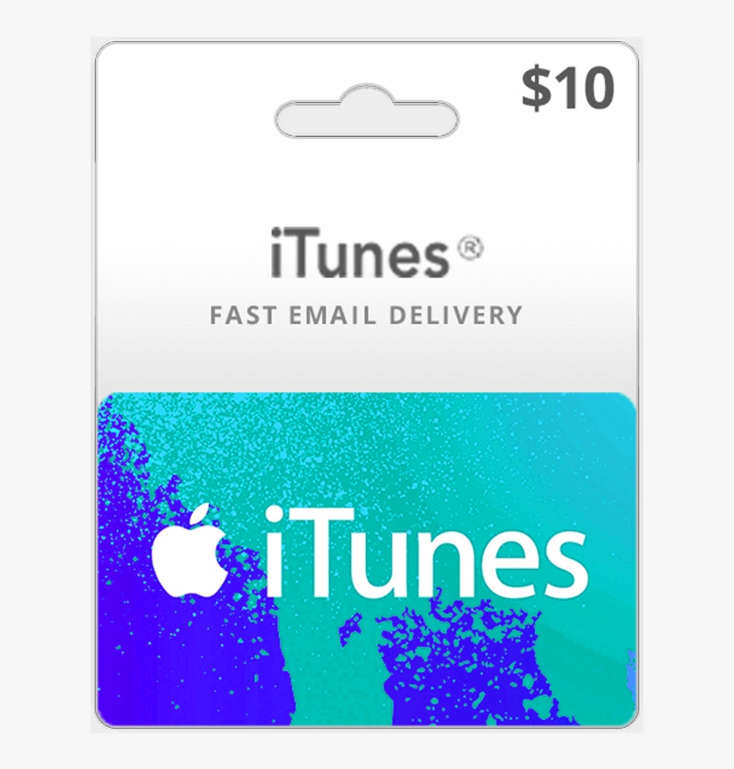 Itunes Gift Card 10 Paper Product Free Transparent Png Download Pngkey