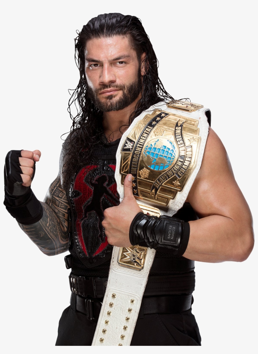 Yükle Roman Reigns Wwe Raw Wwe Intercontinental Championship - Roman Reigns Photo 2017, transparent png #8030651