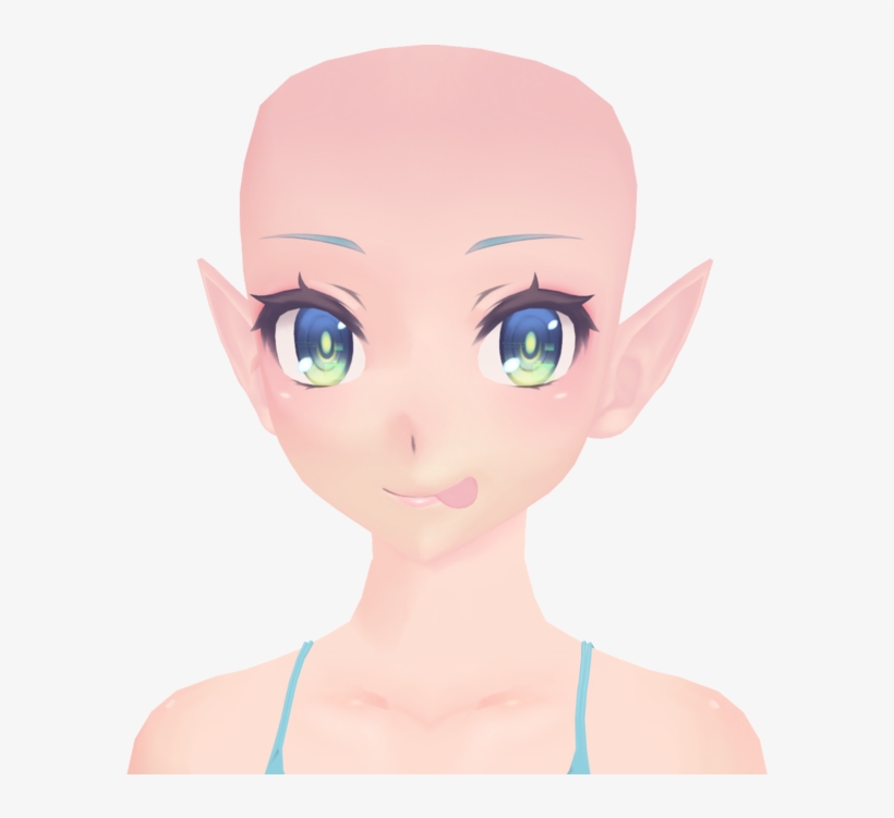 Elf Ears Png - Mmd Elf Ears Dl, transparent png #8031120