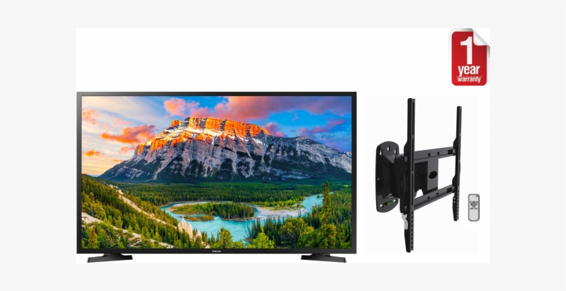 Samsung 40n5000 Full Hd Tv With Remote/motorized Wall - Hoodoos Above The Bow River, transparent png #8031205