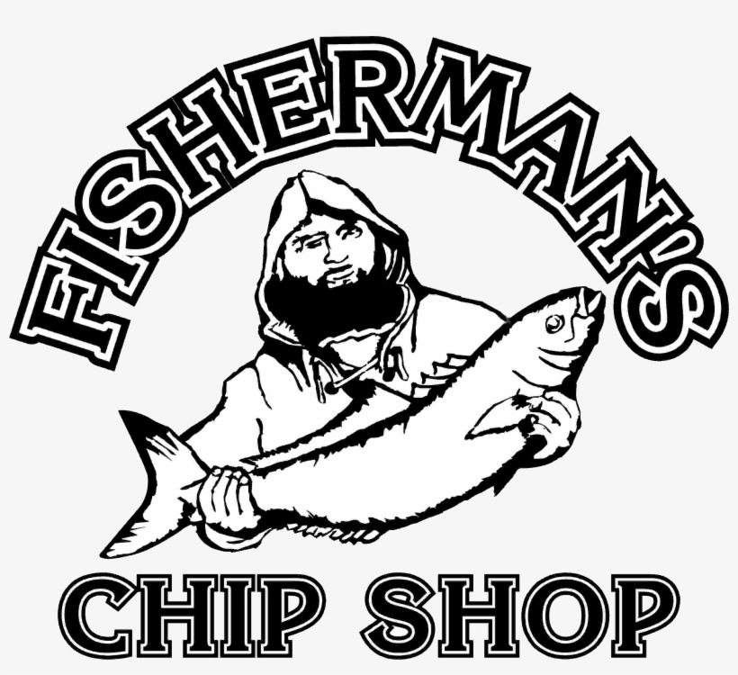 Fishermans Chip Shop - Fish And Chips Shop Logo, transparent png #8031462
