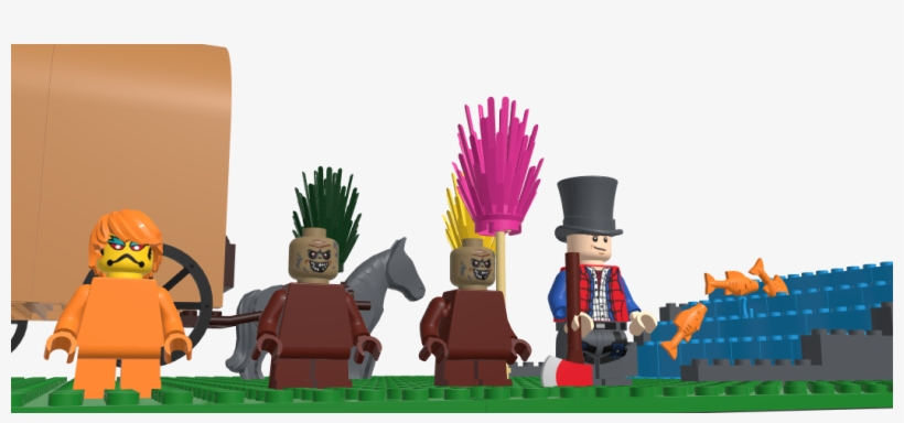 Lego Ideas The Lorax Once Ler Wagon - Lego Lorax, transparent png #8031505