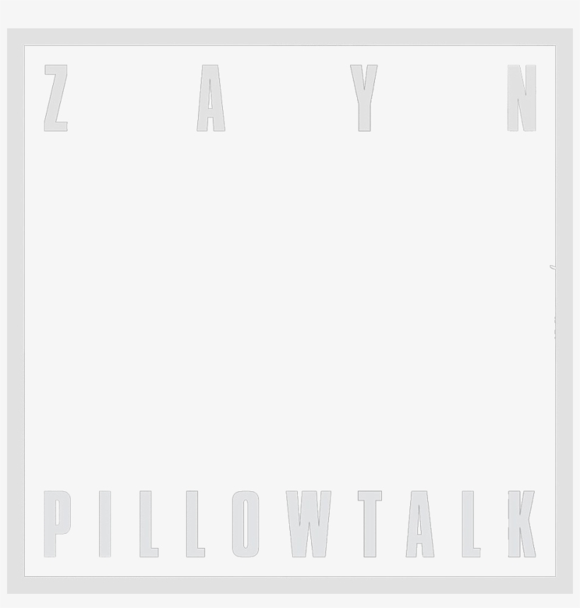 Pillowtalk Single Cover - Poster, transparent png #8031590