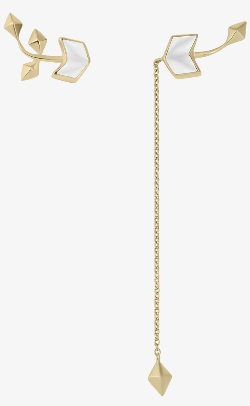 Elfin Earrings - Chain, transparent png #8031827