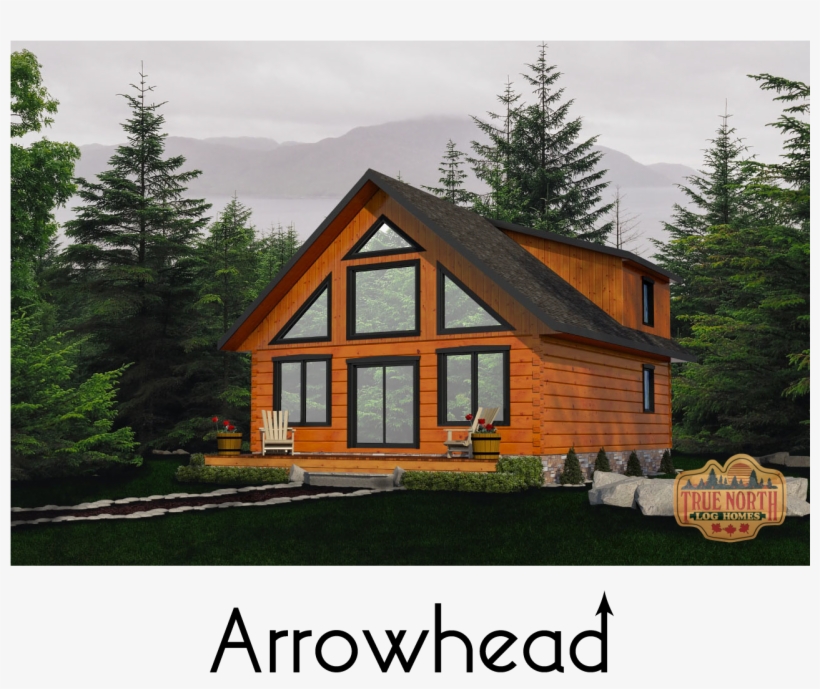 Cabin Series By True North Log Homes - Cottage, transparent png #8032829