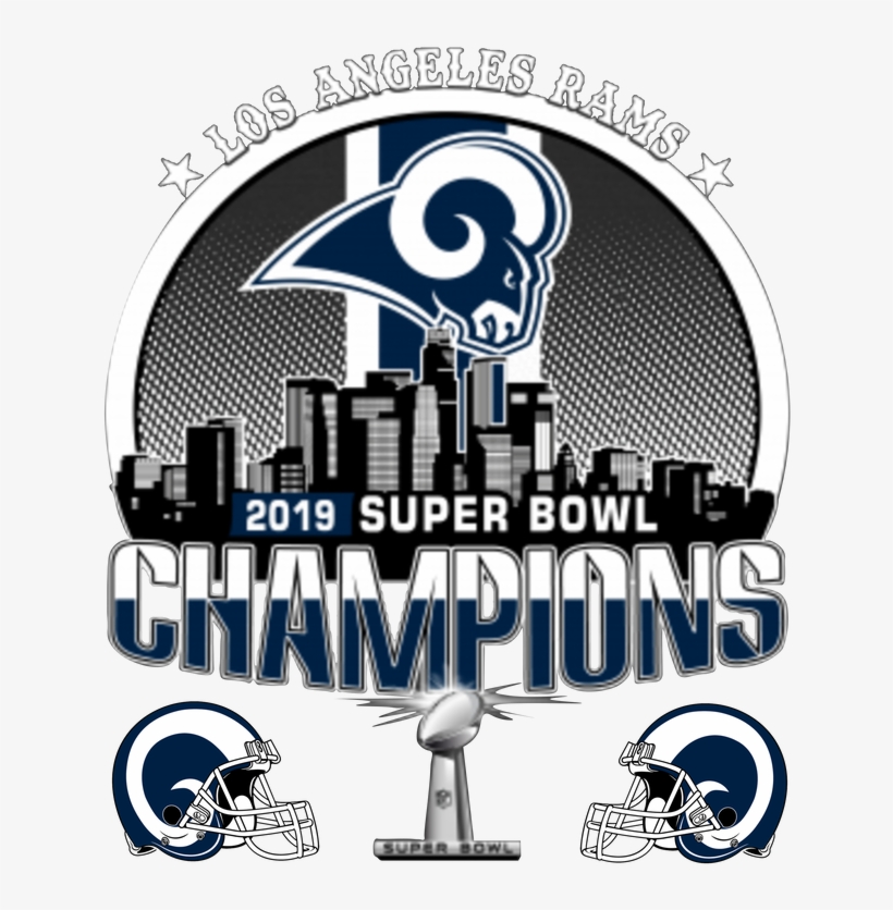 Our La Rams Super Bowl Champions Shop Has Limited Edition - Graphic Design, transparent png #8033254