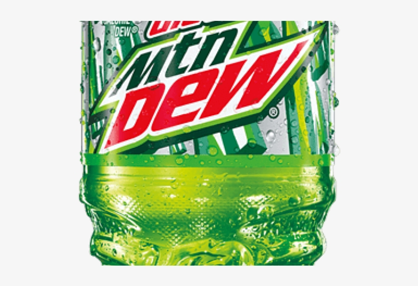 Bottle Clipart Mt Dew - Diet Mtn Dew Bottle, transparent png #8034380