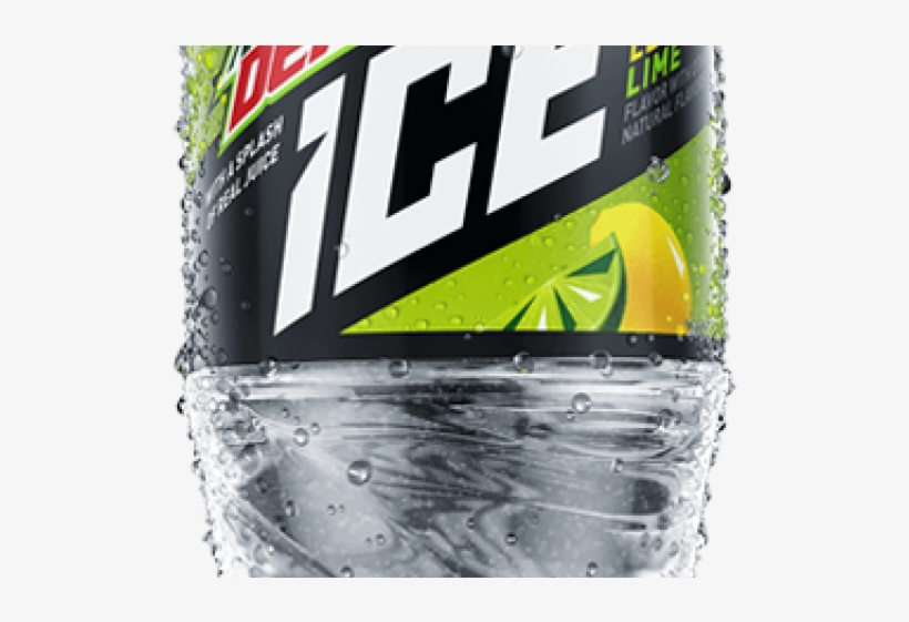 Mountain Dew Clipart Liter Soda - New Mountain Dew Ice, transparent png #8034888