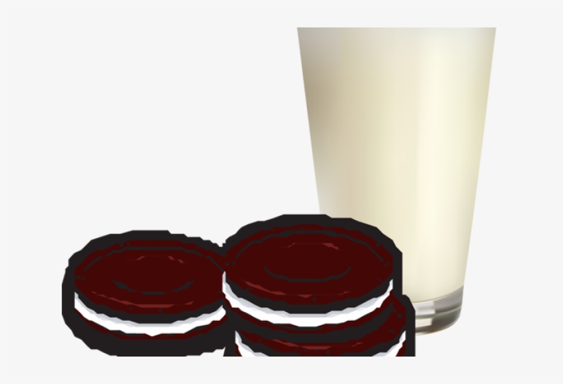 Cookie Clipart Oreo Cookie - Milk And Cookies Clipart, transparent png #8035350