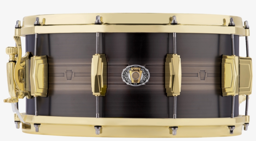 Description - Ludwig 110th Heirloom Black Brass, transparent png #8035417