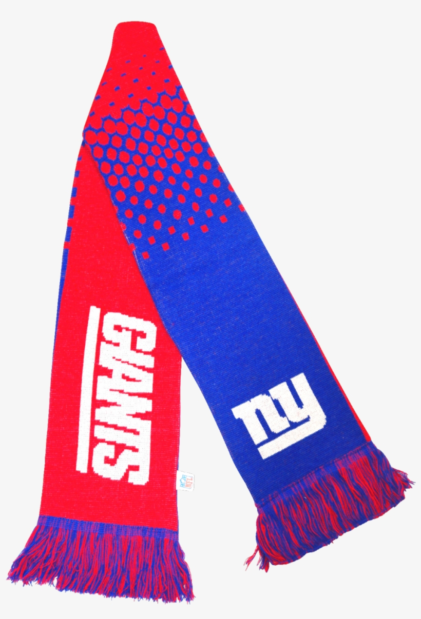 Nfl New York Giants Scarf - Logos And Uniforms Of The New York Giants, transparent png #8035511