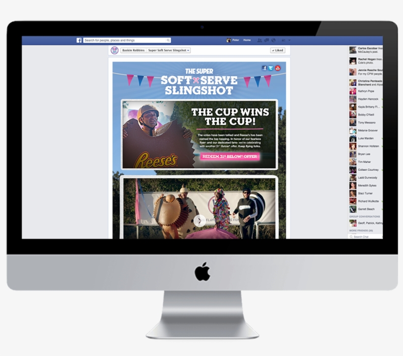 Facebook Voting - Imac 21 5, transparent png #8035543