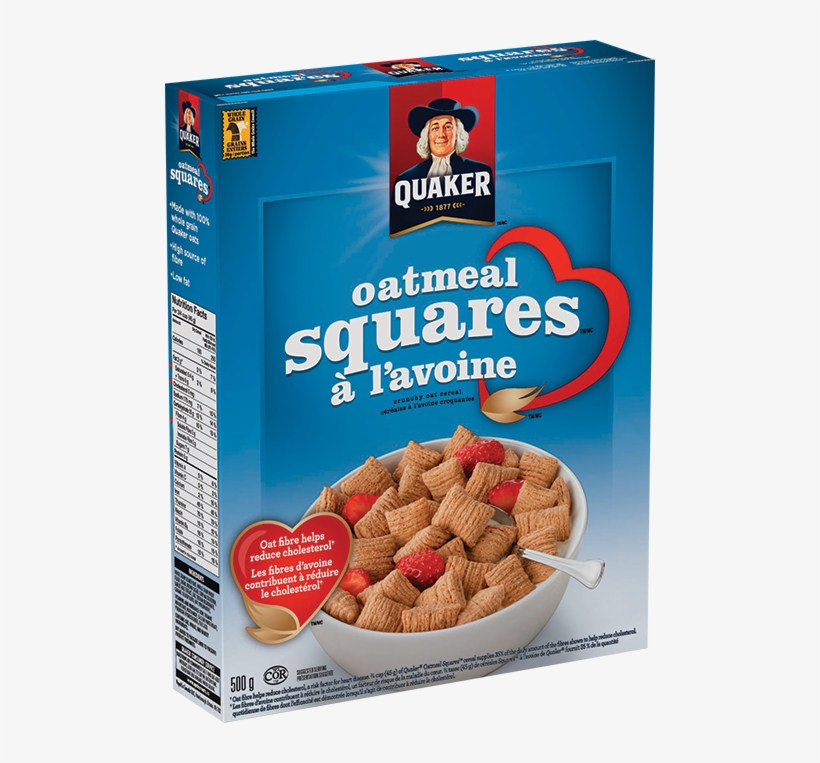 Céréales Squares De Quaker, transparent png #8035891