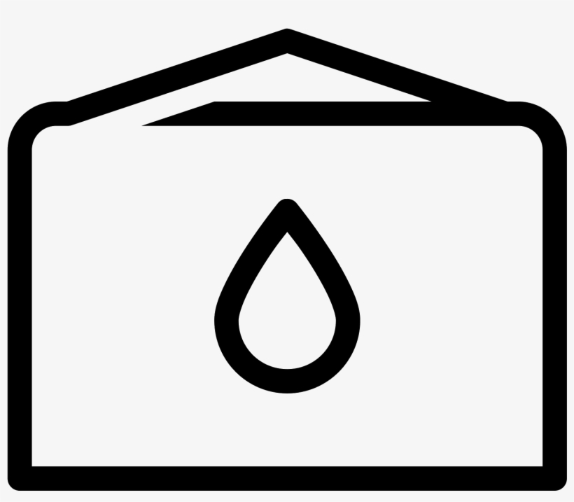 Black And White Barrel Clipart Oil Tank - Storage Tank Tank Icon, transparent png #8036193