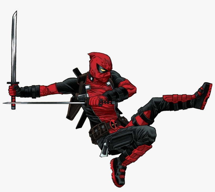 Deadpool Laptop Skins - Deadpool, transparent png #8036505