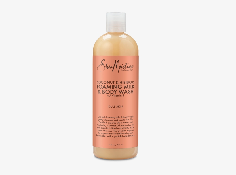Foaming Milk & Body Wash - Shea Moisture, transparent png #8036923