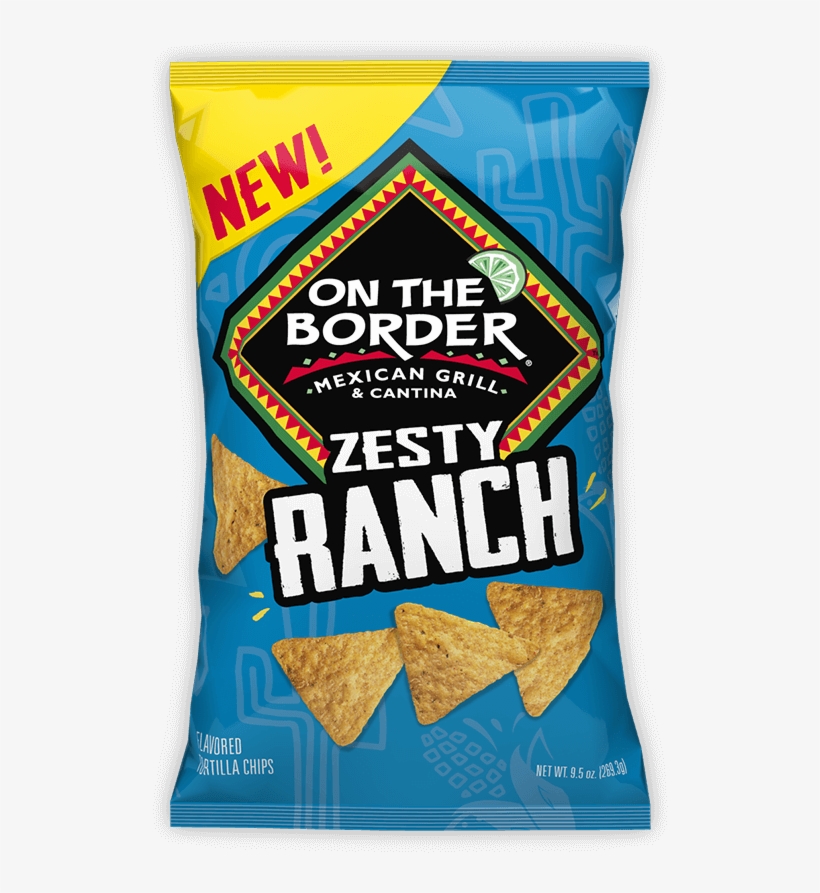 Zesty Ranch - Border Ranch Chips, transparent png #8036981