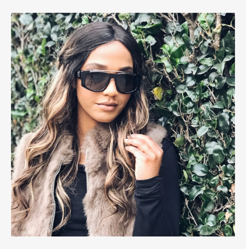 Candy Washington Mcm Shades - Girl, transparent png #8037280