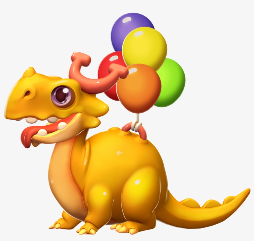 Balloon Dragon - Balloon Dragon Dragon Mania Legends, transparent png #8037331