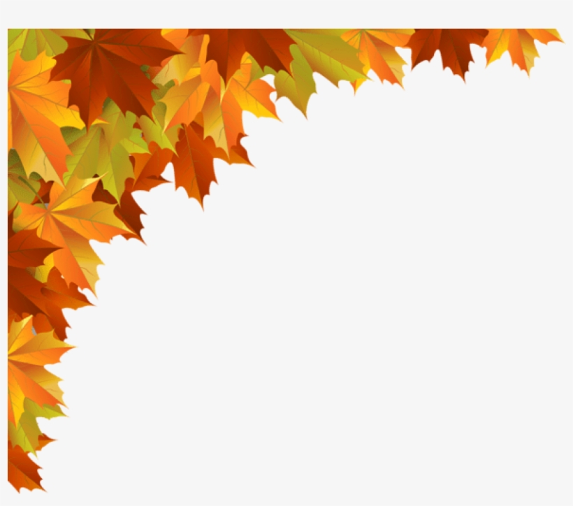 Free Png Download Autumn Corner Clipart Png Photo Png - Autumn Border Corner Transparent, transparent png #8037792