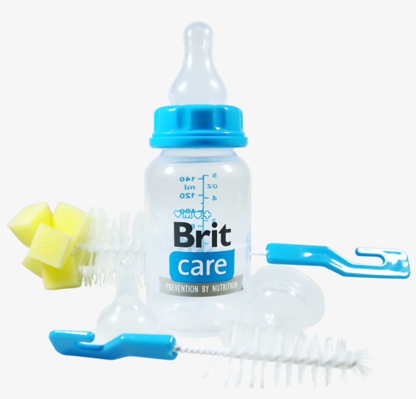 Brit Care Puppy Milk Bottle - Plastic Bottle, transparent png #8037907