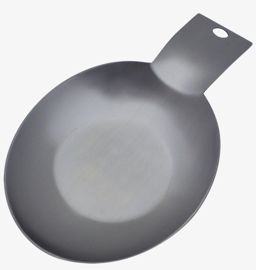Sr8be Stainless Steel Spoon Rest Range Kleen Utensil - Frying Pan, transparent png #8040107