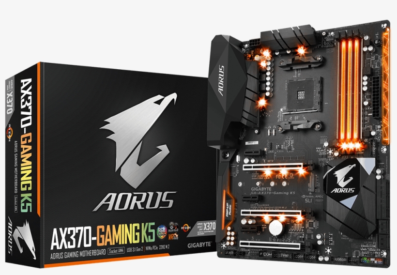 Podpora Procesorů Amd Ryzen™ A - Aorus Ax370 Gaming K5, transparent png #8040395