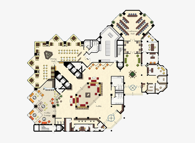 Monsoon Hotel On Behance - Floor Plan, transparent png #8040397