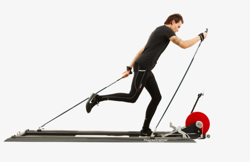 The Thoraxtrainer Was Created By Dr - Cross Country Skiing Simulator, transparent png #8040488