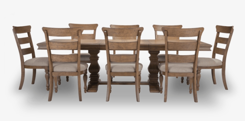 Riverdale 9 Piece Dining Set - Chair, transparent png #8040516