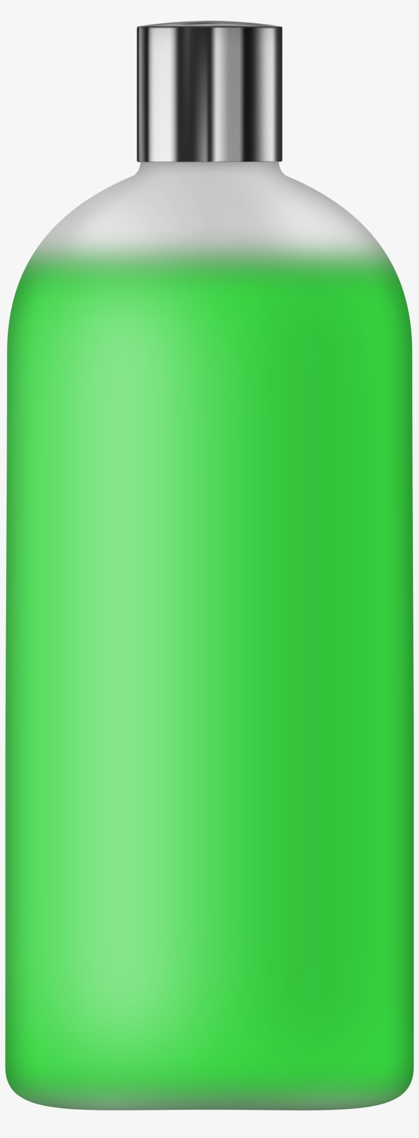 Liquid Soap Green Png Clip Art - Plastic, transparent png #8040558