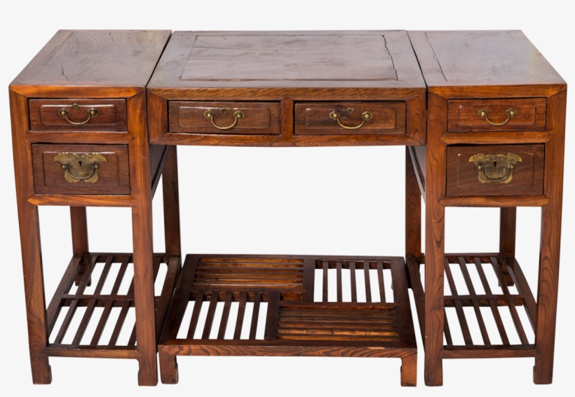 This Vintage Chinese Desk Is Imbued With Countless - Sofa Tables, transparent png #8040963