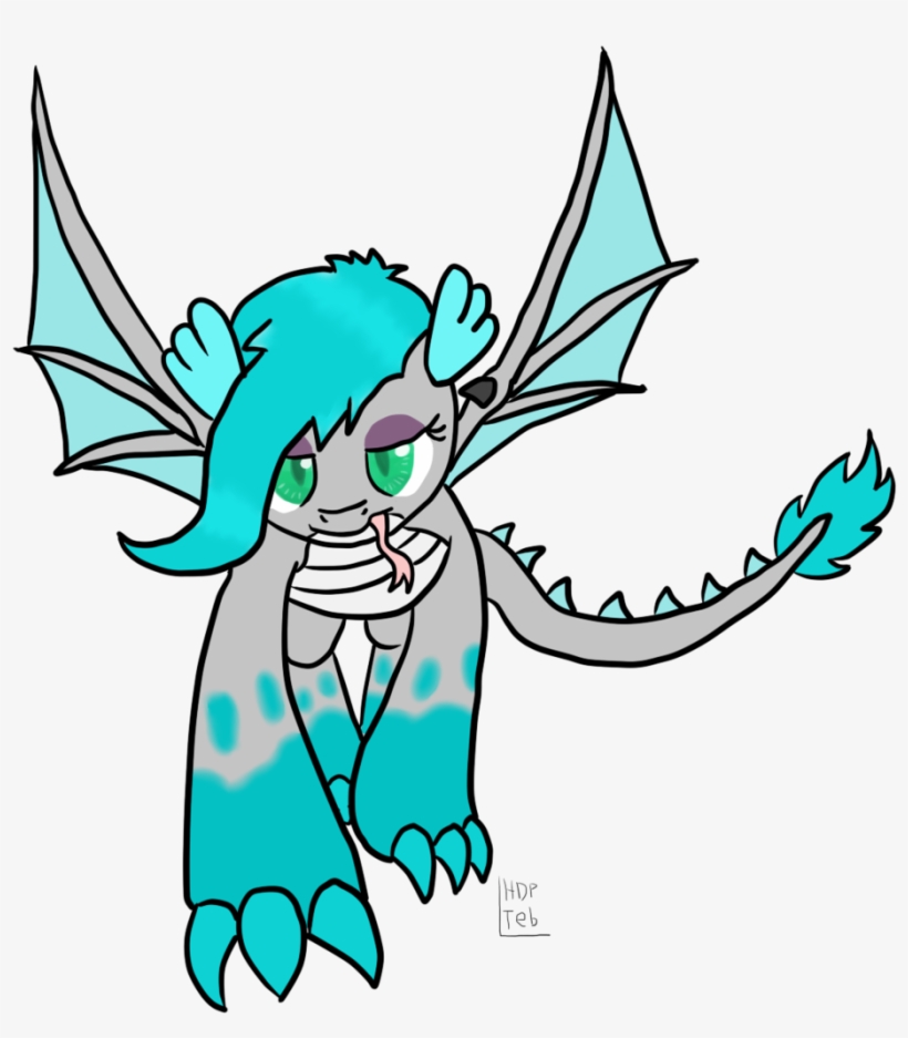 Teb, Cute, Dragon, Dragoness, Female, Getting Close, - Female Cute Dragons, transparent png #8041704